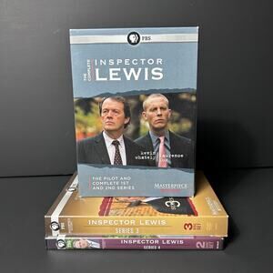 DVD PBS ITV Lewis British Detective Drama ~ Series 1-4 ~ Region 1 ~ Bundle Lot